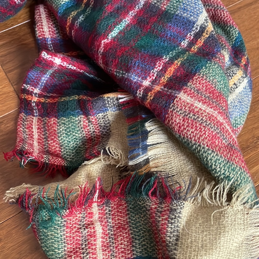 PLAID SCARF - Picture 2 of 2